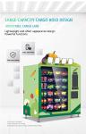 Flexible combination of automatic coin acceptor snacks drinks vending machine