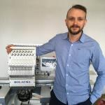 Automatic HOLiAUMA one head high speed computer embroidery machine like brother