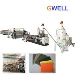 PP ABS PE Hdpe Sheet Extruders Advertising Board Extrusion Line 400kg H