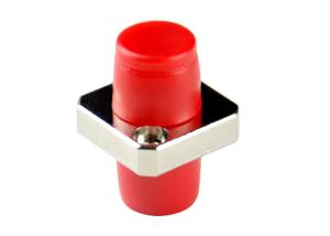 Wholesale FC Simplex Square Type Fiber Optic Adapter Metal Type With Ceramic Sleeve from china suppliers