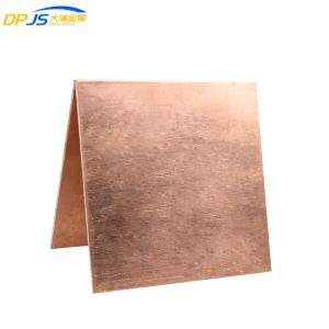 Wholesale 3/16 3/32 1/8 Inch Textured Copper Sheet 5mm 6mm Thick 8 Mil C510 C51000 from china suppliers