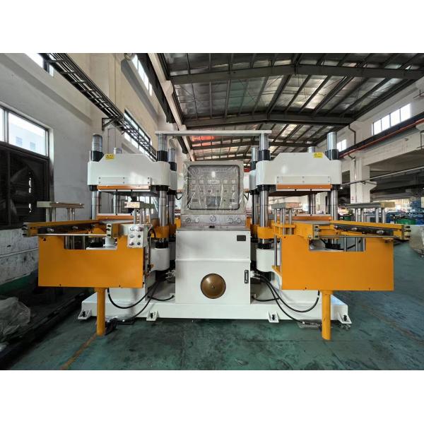 China Factory High Productivity Hydraulic Vulcanizing Hot Press Machine for making Colorful Silicone O-Ring