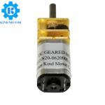 High quality micro GM12-N20 12mm dc 1.5v-24volt gear motor with 3mm D-shaft