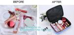 HANDBAG,PORTABLE WASH POUCH Promotional PVC/EVA cosmetic Bag with Handle,PVC