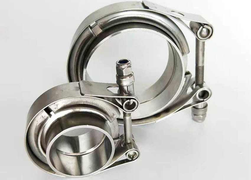 1.5 Inch Automobile Spare Parts Exhaust V Band Clamps Of Stainless Steel 304