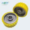 Buy cheap SGS Grooved Rubber Roller Wheel For Paper PVC CPL Veneer Auto Wrapping Machine from wholesalers