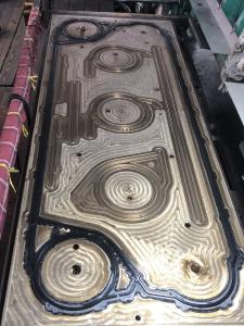 Wholesale Centre to centre dimension 1520*360mm Plate Heat Exchanger Gasket RX50 from china suppliers