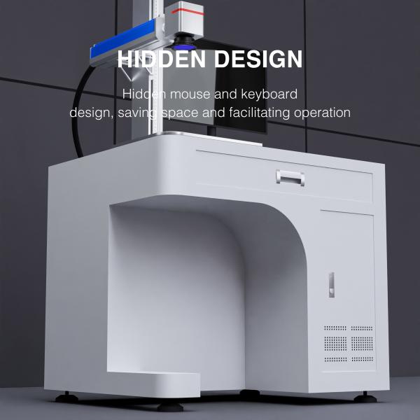 Cabinet Type Max Raycus Jpt Fiber Laser Marker 30W 50W 100W Handheld Laser Marking Machine