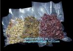 Embossing Resealable Vacuum Food Bags For Household Eco- friendly Texture Vacuum