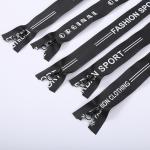 Auto-Lock Nylon Zipper With Printed Sport For Clothing Shoes Bags Waterproof