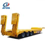 Folding Gooseneck Multi Axle 50-120ton Lowboy Car Truck Trailer 12500-17000*3000