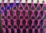 Contemporary Style Metal Chain Link Curtains Outdoor With Various Colors