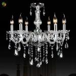 JYLIGHTING European Style Living Room Bedroom Dining Room Home Candle Glass