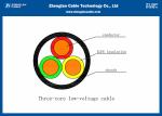 Nominal Section：3*25~3*400mm² CU/ Al Conductor LV Power Cable(Unamoured) XLPE