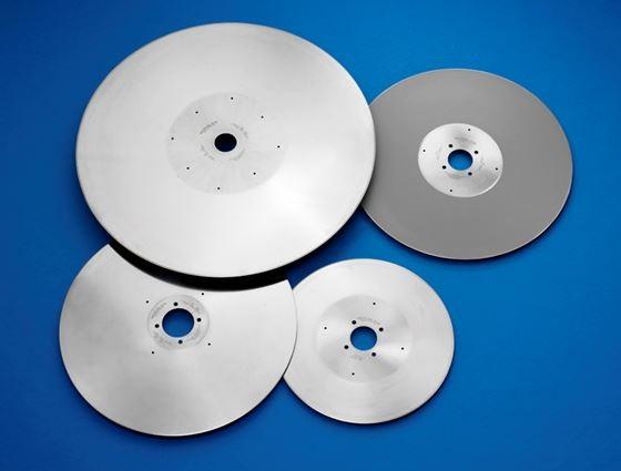 Round Slitting Blade Log Saw Knife For Cutting Tissue Paper Round Razor Blades