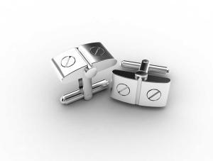 Wholesale Tagor Jewelry Top Quality Trendy Classic Men's Gift 316L Stainless Steel Cuff Links ADC52 from china suppliers