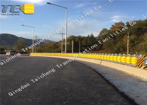 Wholesale Durable Yellow EVA Rolling Road Barrier Corrosion Resistance For Road Upgrade from china suppliers