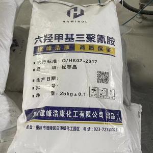 China High Bonding Strength 25kg Hexamethylol Melamine White Powder on sale