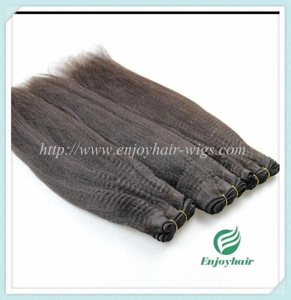 Chinese 5A virgin hair weave ,natural color,yaki straight hair extension 10''-26