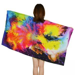 Wholesale 40x70 Sand Free Thin Microfiber Beach Towel For Swimming Pool from china suppliers