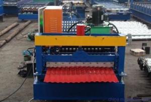 Wholesale Metal Zinc IBR Profile Automatic Roll Forming Machines 7600*1300*1500mm Size from china suppliers