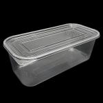 Transparent Disposable PP Plastic Frozen Food Tray 5L Ice Cream Containers