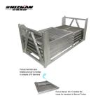 Temporary Security Barricade Door Concrete Crash Barrier Concert
