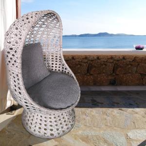 Wholesale Patio Outdoor Indoor Garden Patio Lounge Swing Chair Set Egg from china suppliers