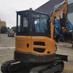 Spacious Cabin 4 Ton Mini Digger Excavator Swing Boom Optional Attachments