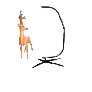 Wholesale Outdoor Leisure Furniture C Shaped Swing Chair with Stainless Steel Construction from china suppliers
