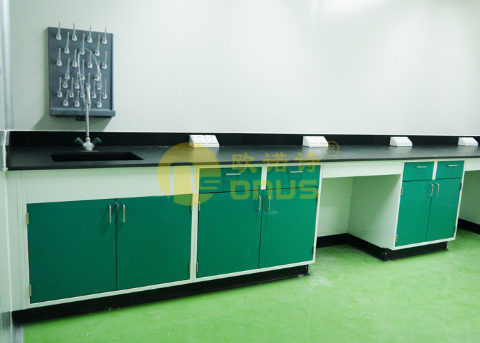 Black Epoxy Resin Lab Countertops Oem For Pharmaceutical Testing Centre with chemical resistance