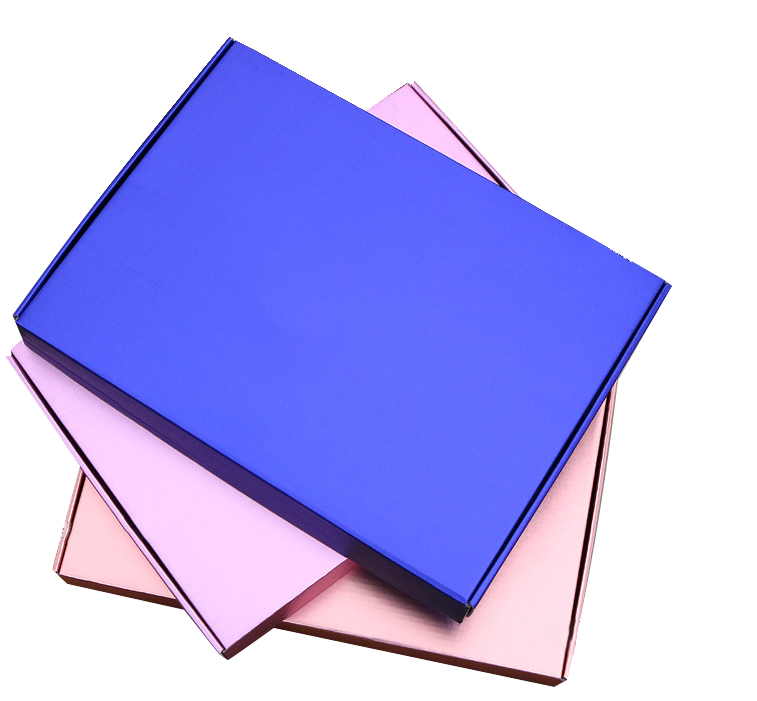 Custom Printing Folding Custom Corrugated Box With Waterproof Metal Film
