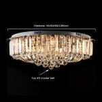 Crystal Ceiling Lights Modern Lamps Luxury Ceiling lamps Chrome Crystal lamp(WH