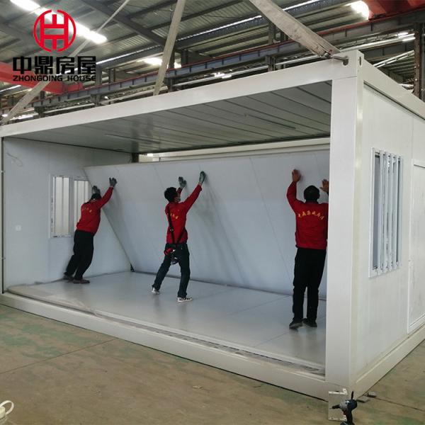 Customized Color 40 Feet Chalet Modular Apartments House for Easy and Quick Move