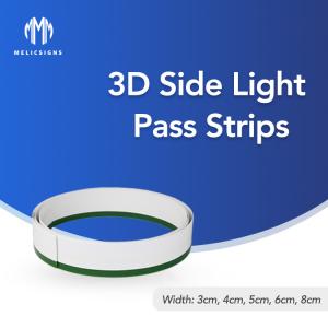 Wholesale 1mm Bending 3D Side Pass Light Strips Letters Flexible for decoration from china suppliers