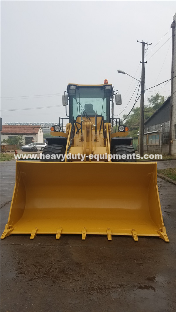 SINOMTP LG938L Wheel Loader 3tons Rated Loading Capacity With 92kw Deutz Engine