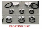 Ballast tank breathable cap float, stainless steel gas cap floating plate,