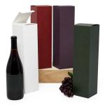 Customized Color Cheaper Custom Printed Collapsible Single Bottle Packaging Wine