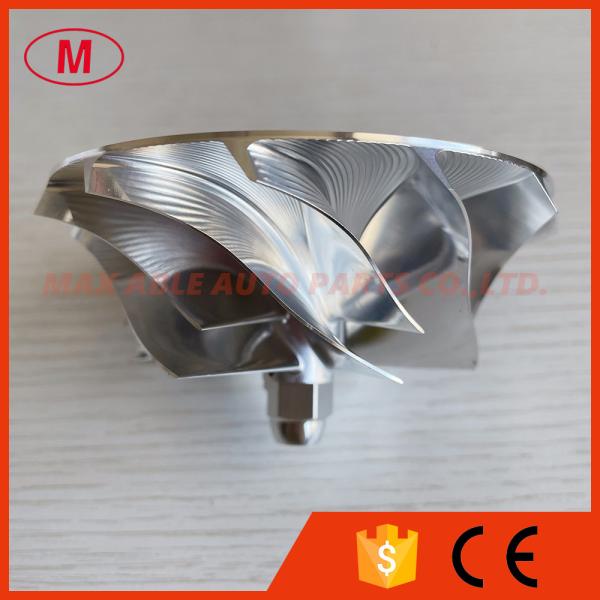 HX40 66.90/92.00mm 6+6 Blades Bullet Head High Performance Turbocharger Milling/aluminum 2618/billet Compressor Wheel