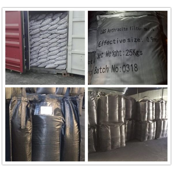 Best Price for Fixed Carbon Content 80% & 90% Anthracite Coal Filter Media