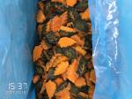 Frozen Blanched Sweet Pumpkin(Leaf Shaped) For Food Decoration