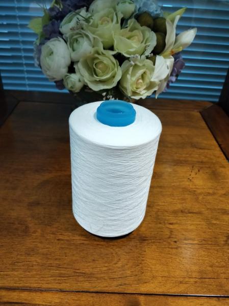 Quality Raw White Poly Poly Core Spun Yarn High Strength Oeko-Tex Standard 100 for sale