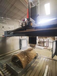 Wholesale Xianda Machinery 4 Axis Arc &amp; Column Carving Machine For Marble, Granite from china suppliers
