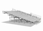 Customized Aluminum Temporary Spectator Stands For Outdoor