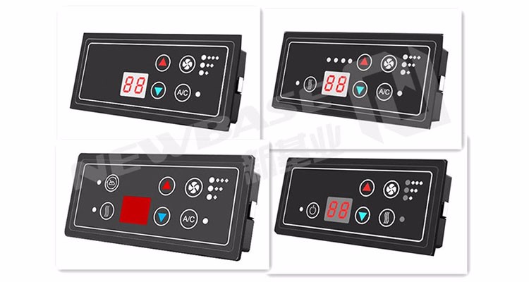 Tractor Engineering Vehicle HVAC Module AC Control Panel Car ODM