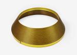 Gold Luxury J Shape Plastic Trim Strip Cap 2.0 CM 35/45 Meters With Aluminum