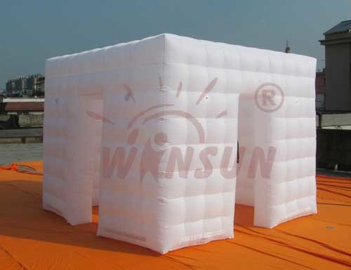 Movable Inflatable Outdoor Tent , 3x3x2.43m Inflatable Event Shelter
