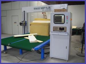 Wholesale 6KW Polyurethane Horizontal Oscillating Blade Cutting Machine For 2D Shape from china suppliers