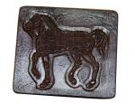 Embossed Jeans Leather Patches , Personalized Clothing Labels