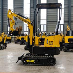 Wholesale Koop Engine 1ton Micro Mini Digger Excavator With Single Cylinder from china suppliers